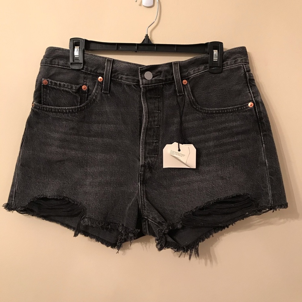 Levi Strauss & Co. Distressed Jean Shorts